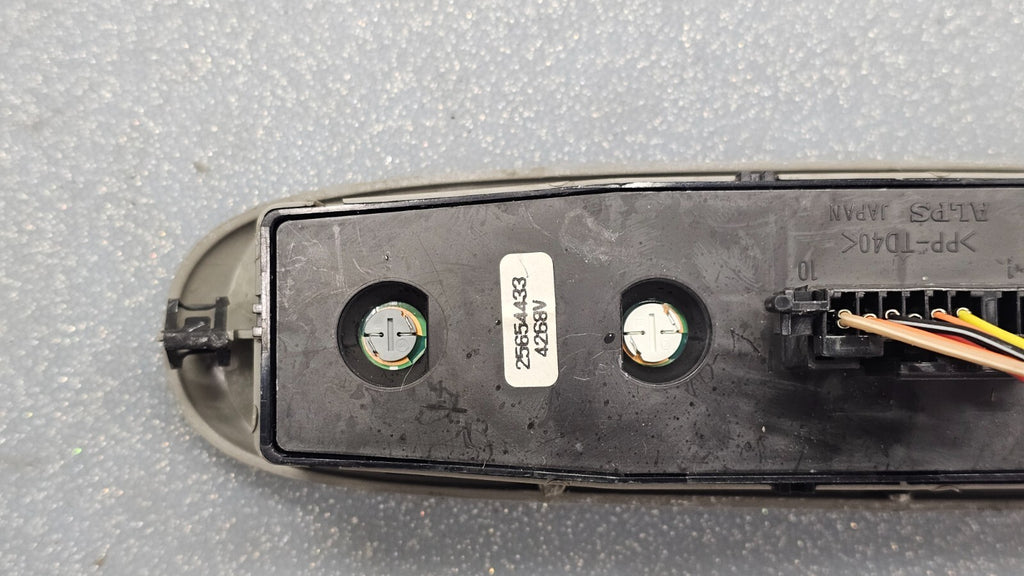 🔥00-05 Buick Lesabre Left Driver Master Power Window Switch Assembly Gray OEM