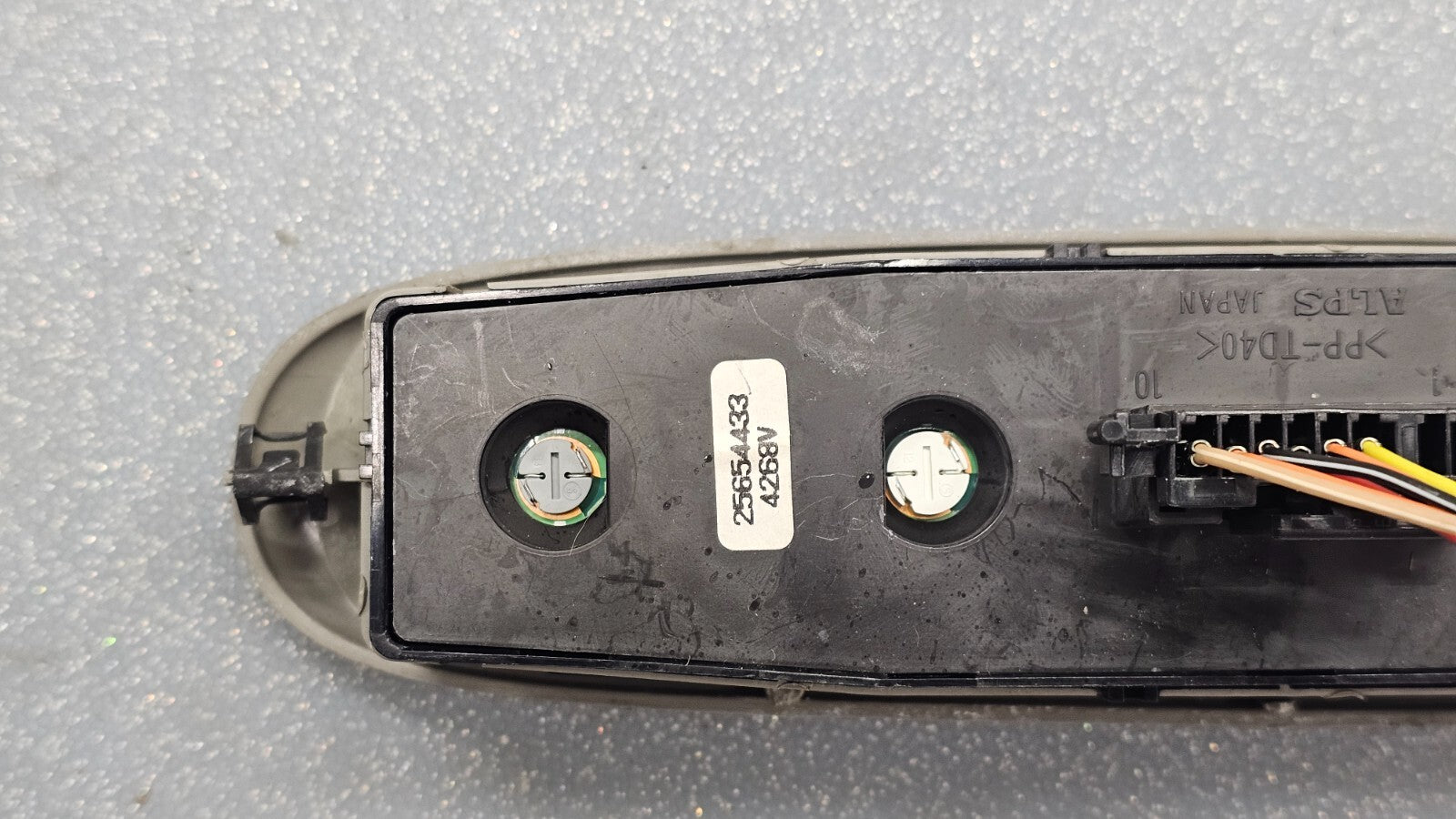 🔥00-05 Buick Lesabre Left Driver Master Power Window Switch Assembly Gray OEM
