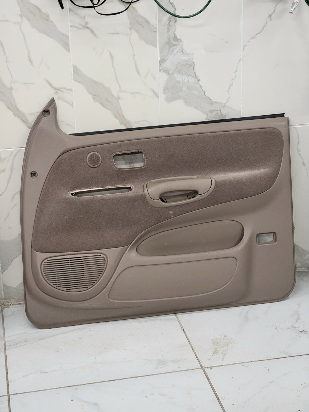 🔥04-06 Toyota Tundra Crew Cab OEM REAR right Door Trim Panel Tan Brown D20