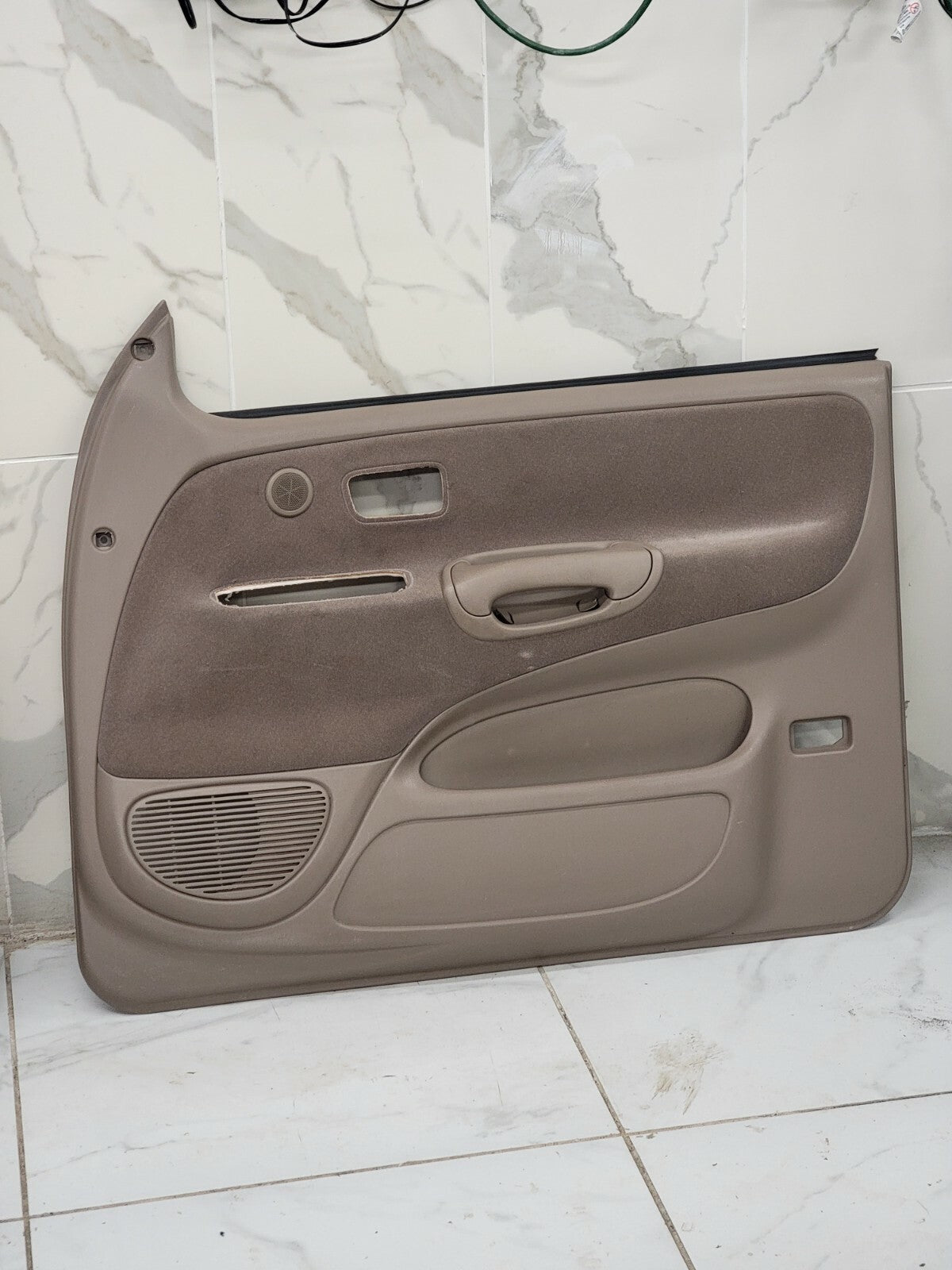 🔥04-06 Toyota Tundra Crew Cab OEM REAR right Door Trim Panel Tan Brown D20
