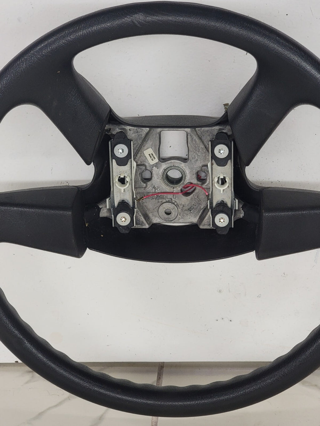 🔥03-06 SILVERADO SIERRA YUKON TAHOE SUBURBAN STEERING WHEEL LEATHER BLACK