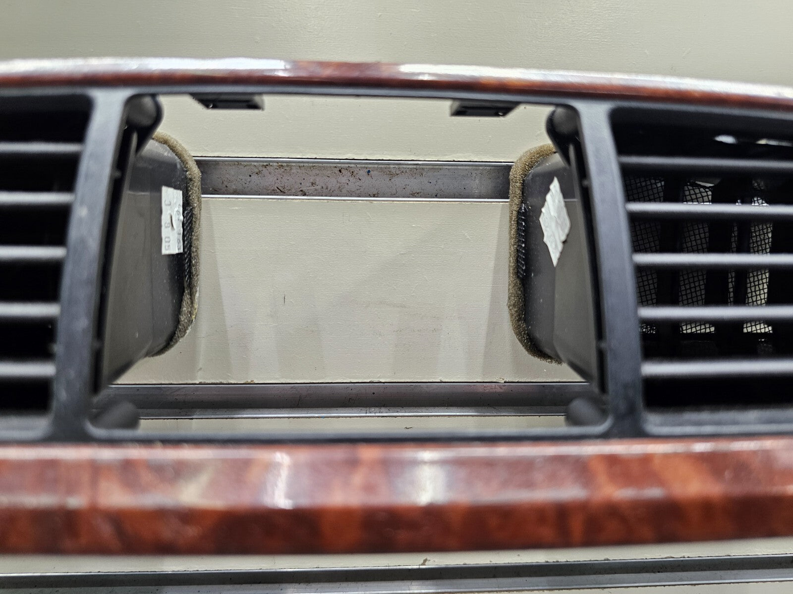 🔥01-06 Acura MDX Dash Center AM FM Radio Stereo Bezel Trim Panel Assembly Wood