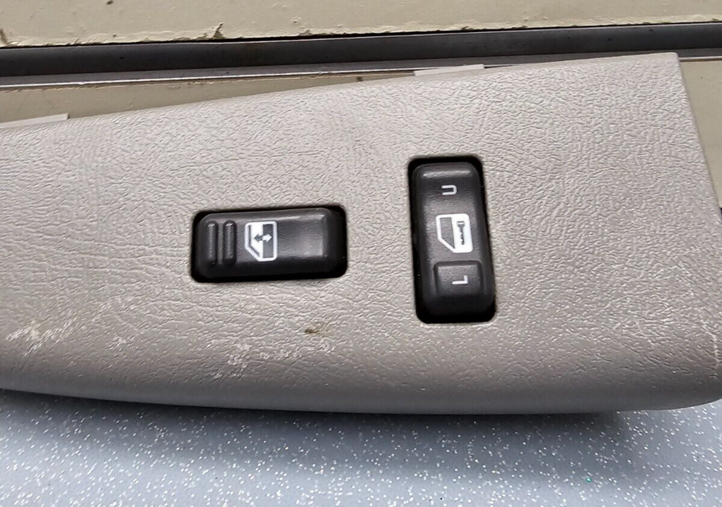 🔥99-02 Silverado SIERRA Front RIGHT Passenger Window Switch Lock LT Gray WS3