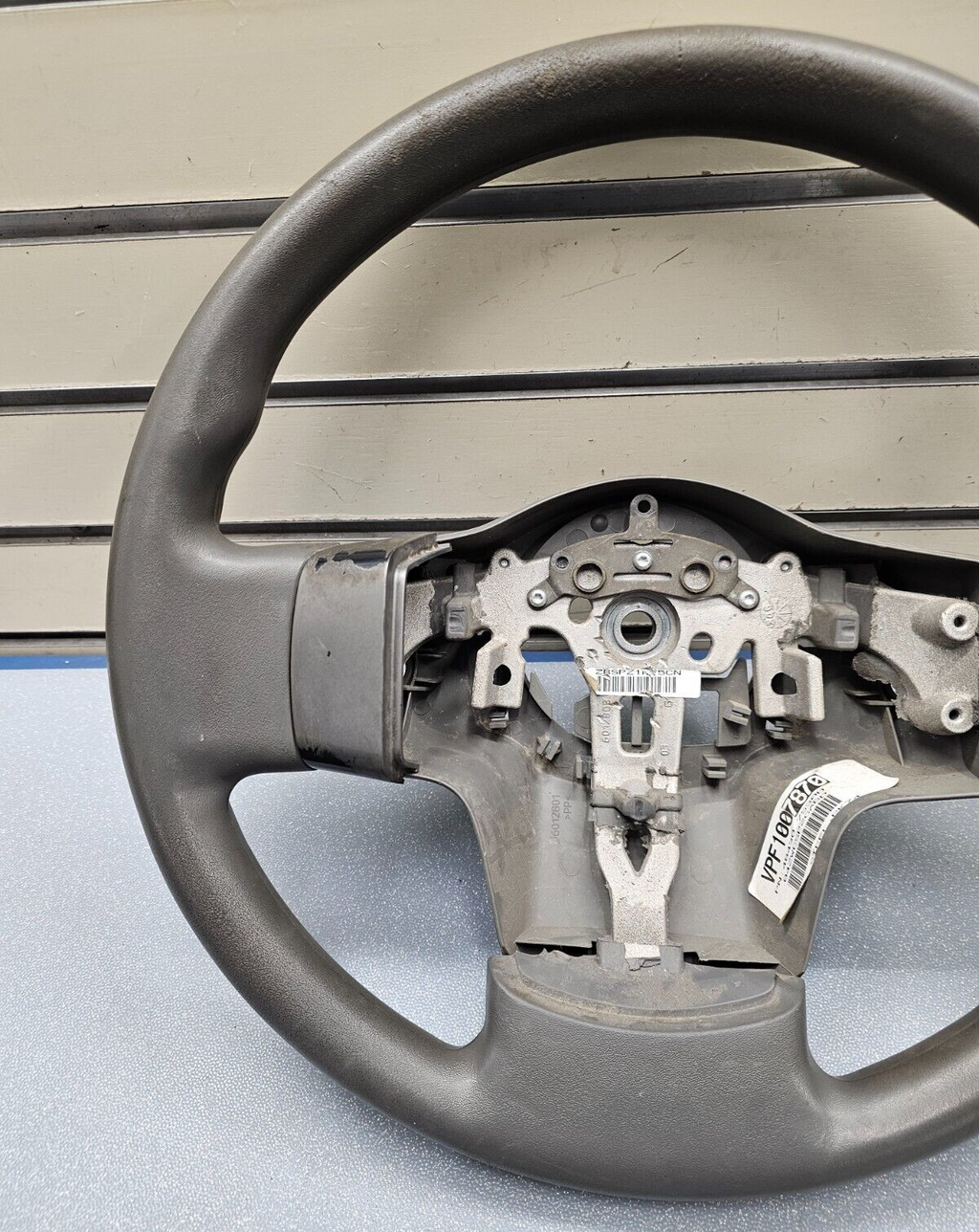 🔥04-07 Infiniti QX56 Left Driver Steering Wheel Column Cover Leather Black OEM