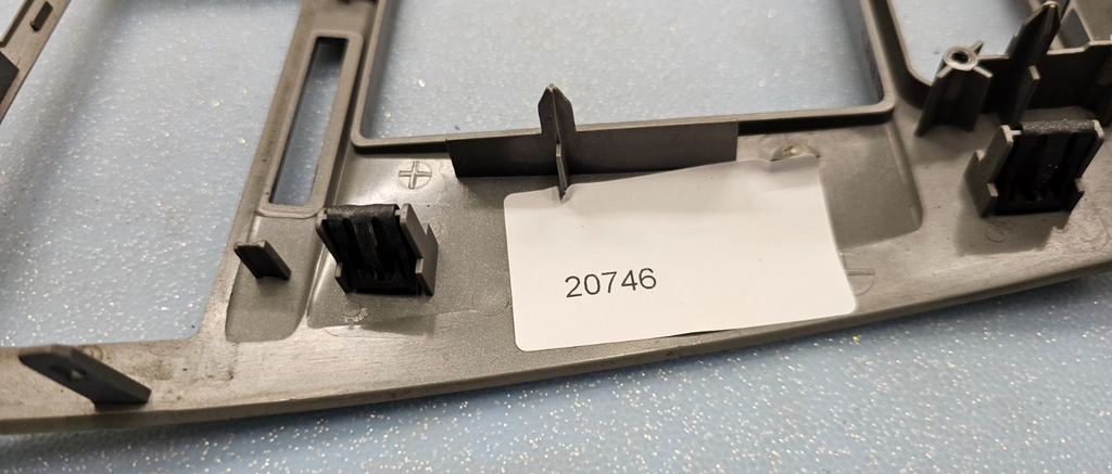🔥07-10 Chrysler Sebring Center Dash Radio Bezel Surround Trim Panel SILVER OEM