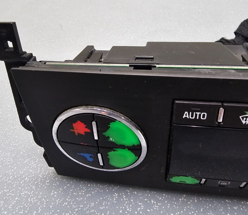 🔥07-11 Silverado Sierra Dash AC Heater Temperature Climate Control Conditioner