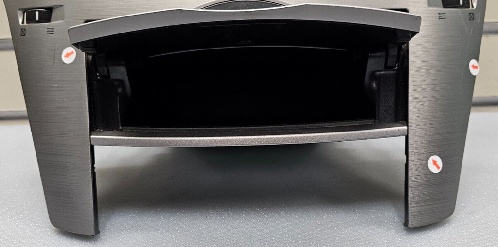 🔥10-14 Legacy Outback Dash Radio Stereo Display Climate Trim Bezel Panel Silver