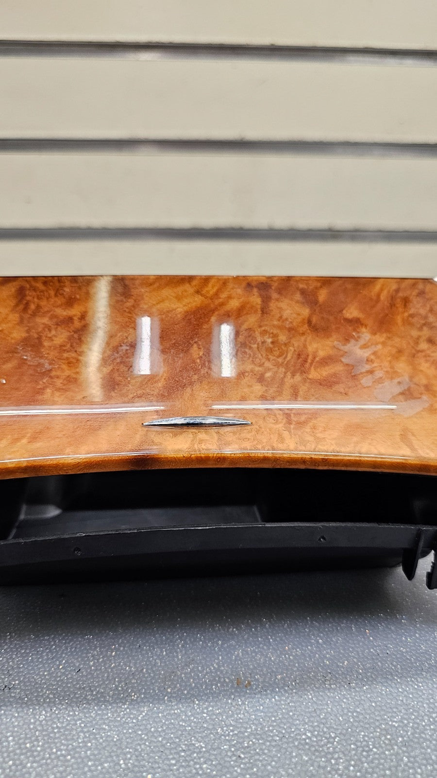 🔥03-11 Mercedes E55 E63 CLS500 Center Pocket Ashtray Ash Tray MATTE Wood OEM