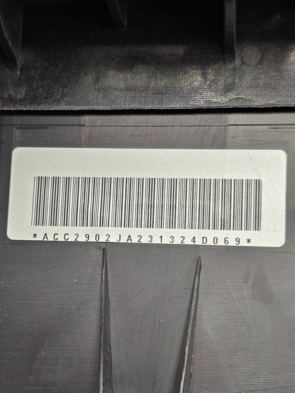 🔥06-10 Mazda 5 Dash Front Right Passenger Instrument Top Panel Cover Trim Black