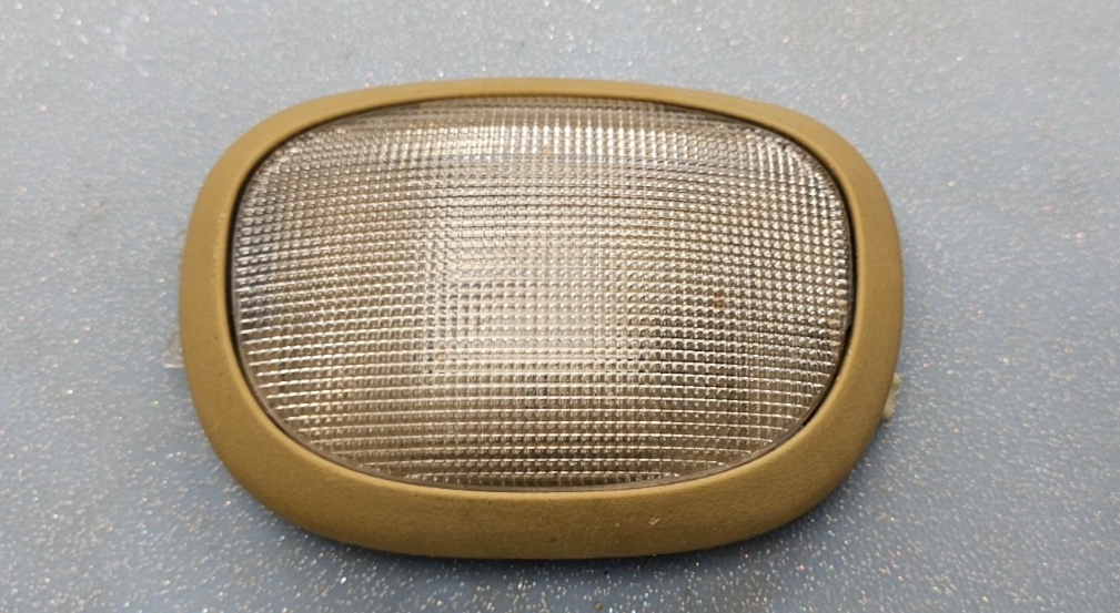 🔥98-01 Dodge Ram/Dakota OEM Roof Dome & Map Light Lamp Assembly Tan