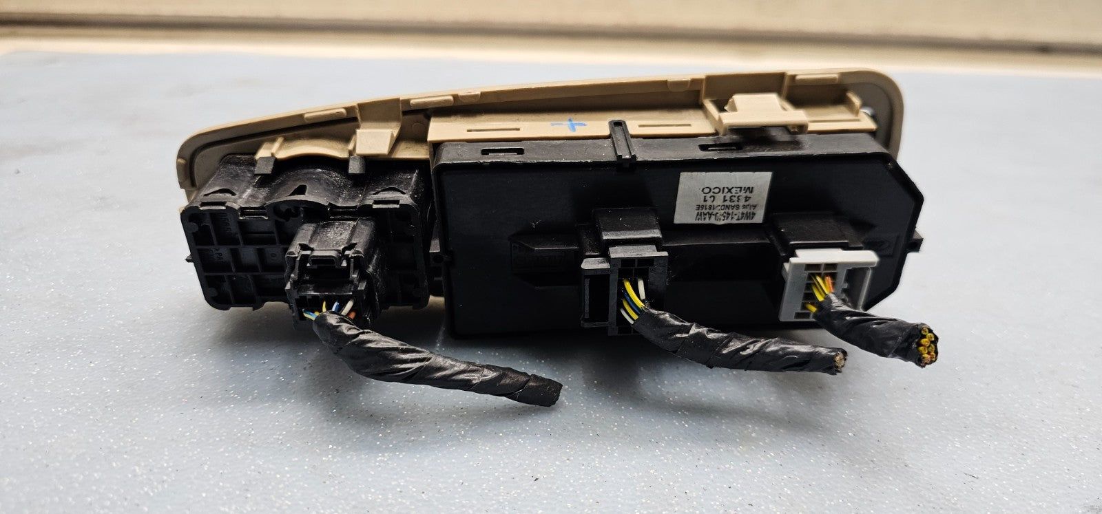 🔥03-06 Lincoln LS Left Driver Master Power Door Window Switch Lock Assembly Tan