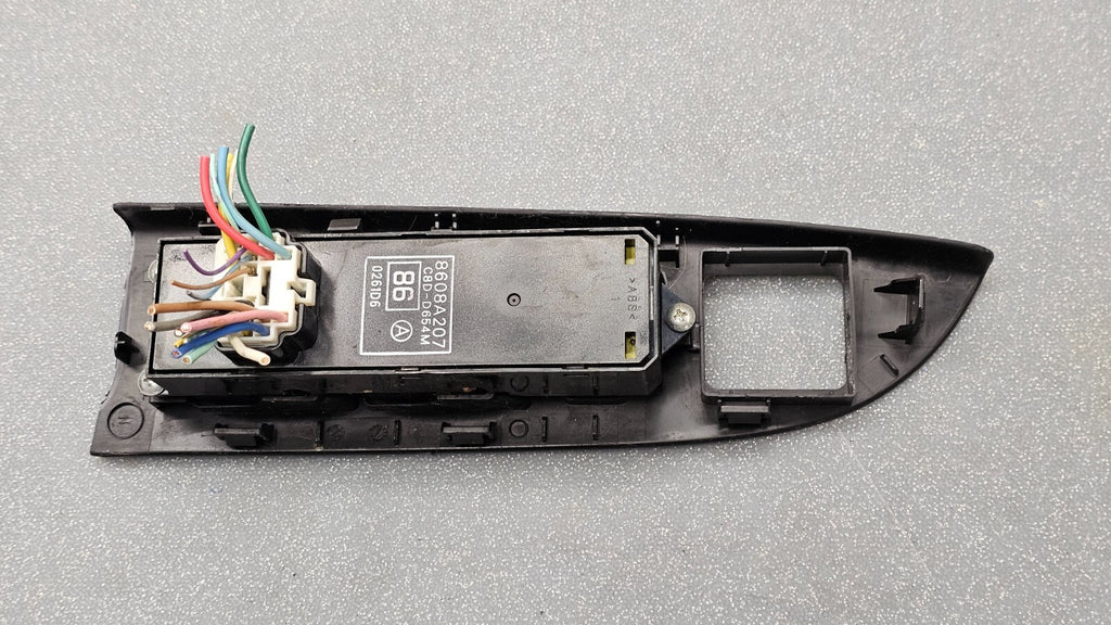 11-16 MITSUBISHI ASX RVR FRONT LEFT DRIVER MASTER POWER DOOR WINDOW SWITCH BLACK