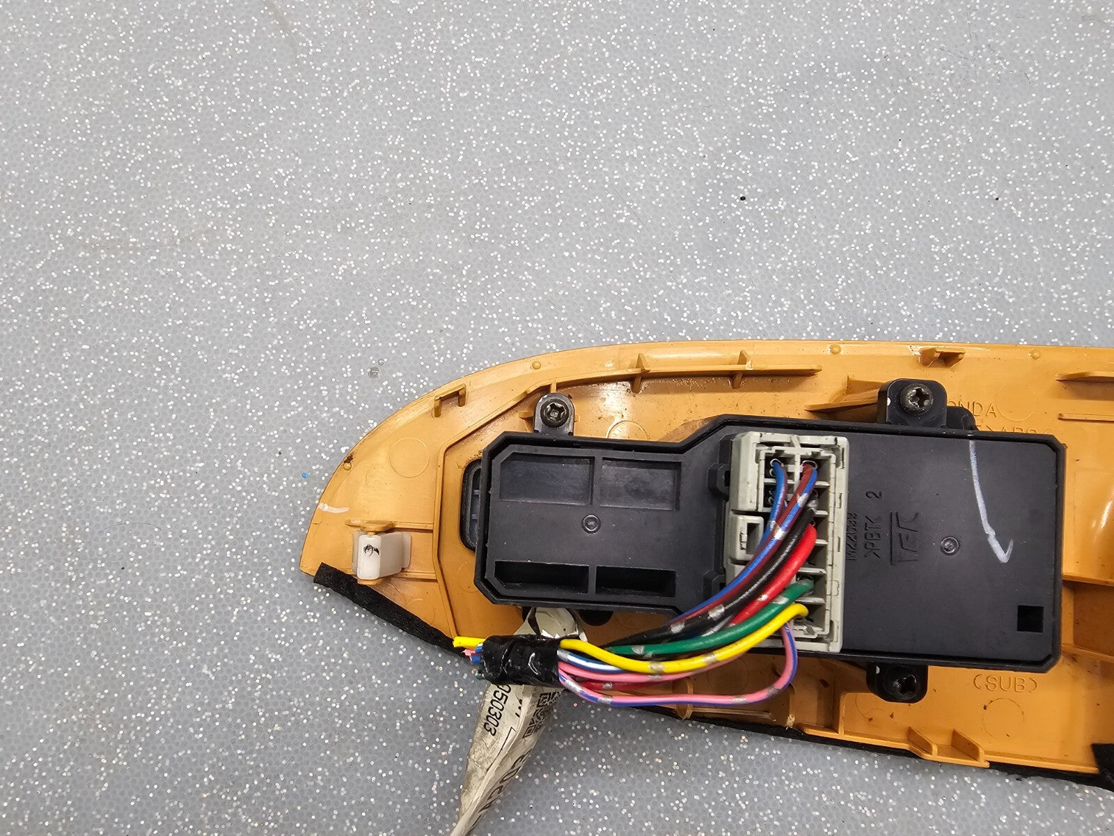 🔥03-07 Accord Coupe Right Passenger Window Power Switch Bezel Assembly Wood