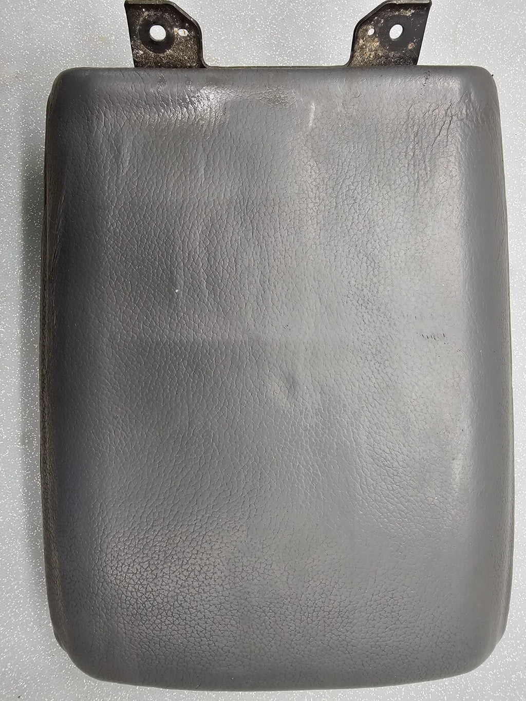 🔥03-08 Honda Pilot Front Center Console Lid Arm Rest Cover Leather Gray OEM