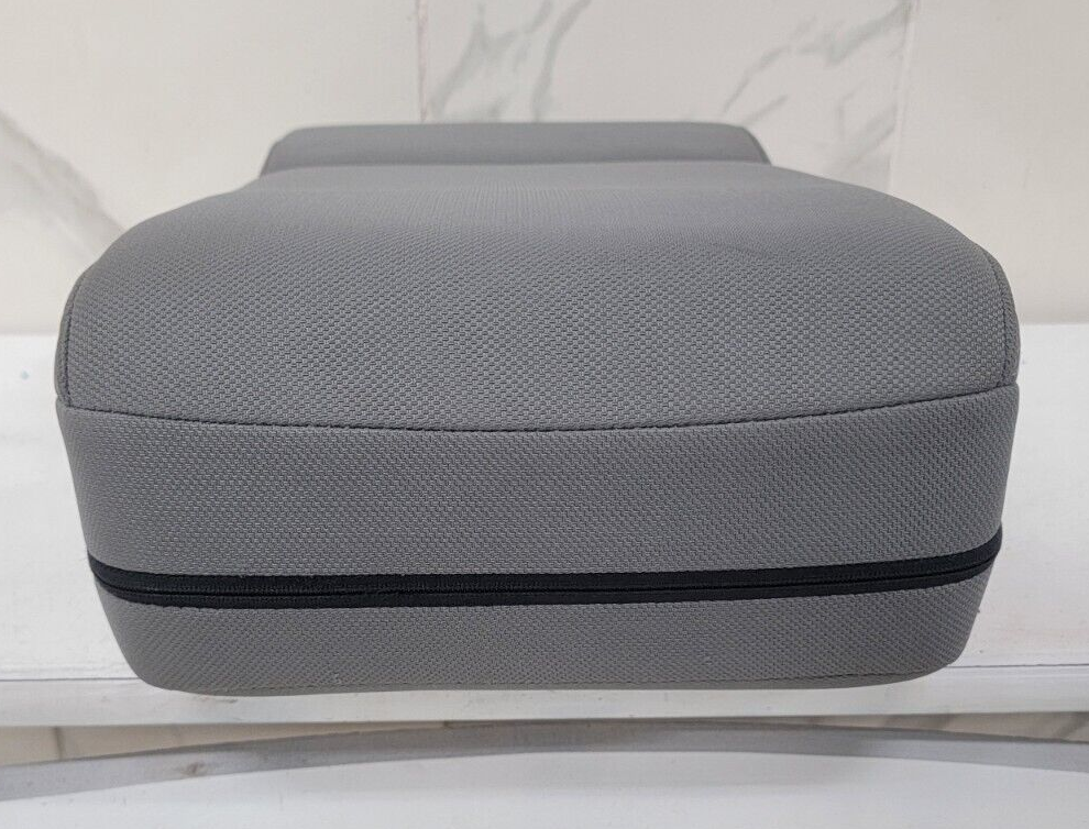 🔥04-08 FORD F150 Center Front Console JUMP SEAT Armrest Cloth Light Gray JS1