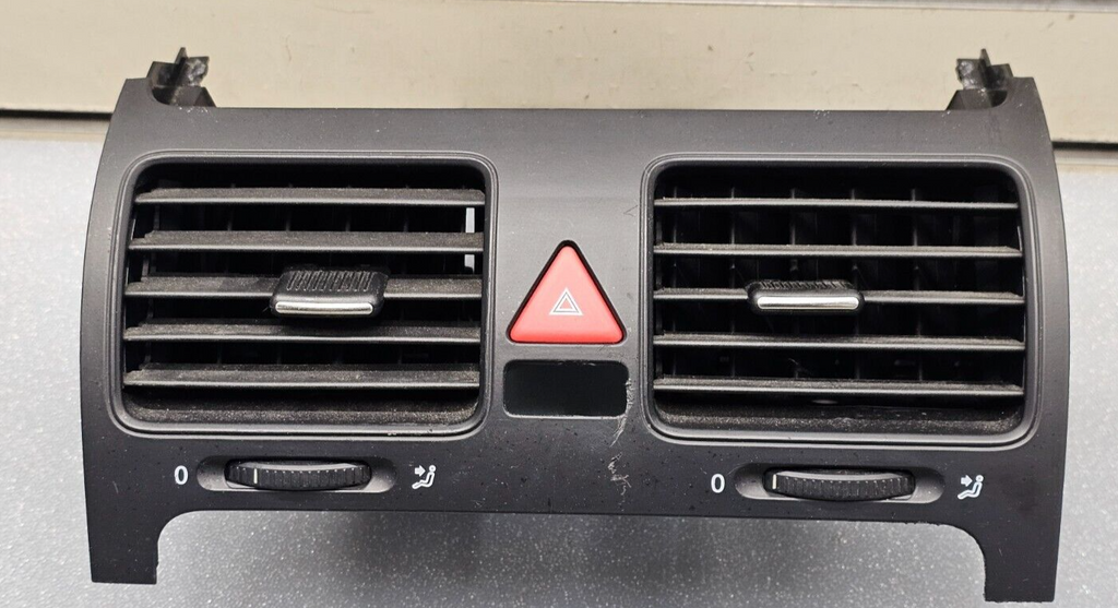 🔥05-10 Volkswagen Jetta Golf Dash AC Air Vent Heater Conditioning Bezel Black