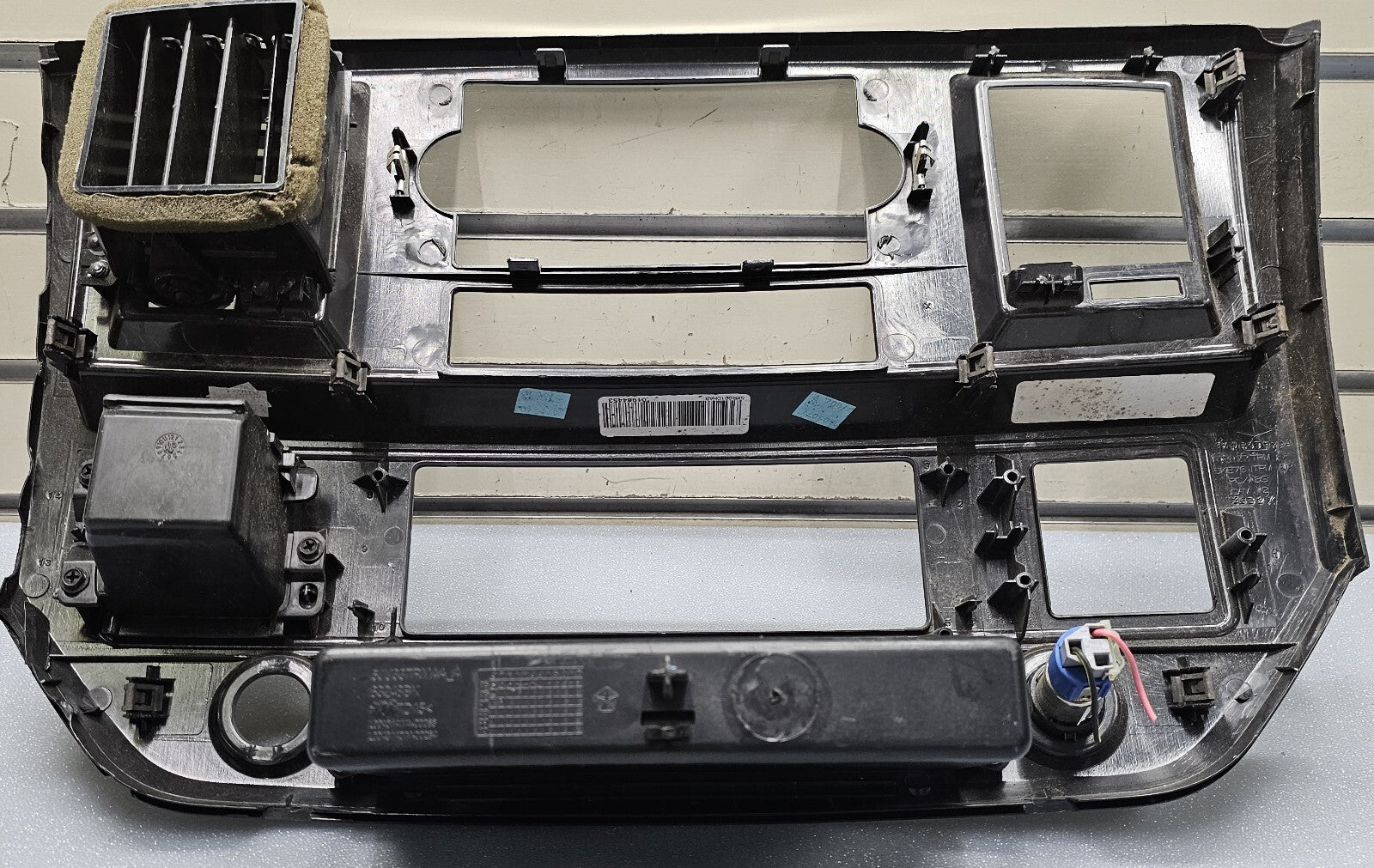 🔥06-08 Dodge RAM Dash RADIO Stereo Bezel Climate Trim Panel Silver/Gray OEM B11