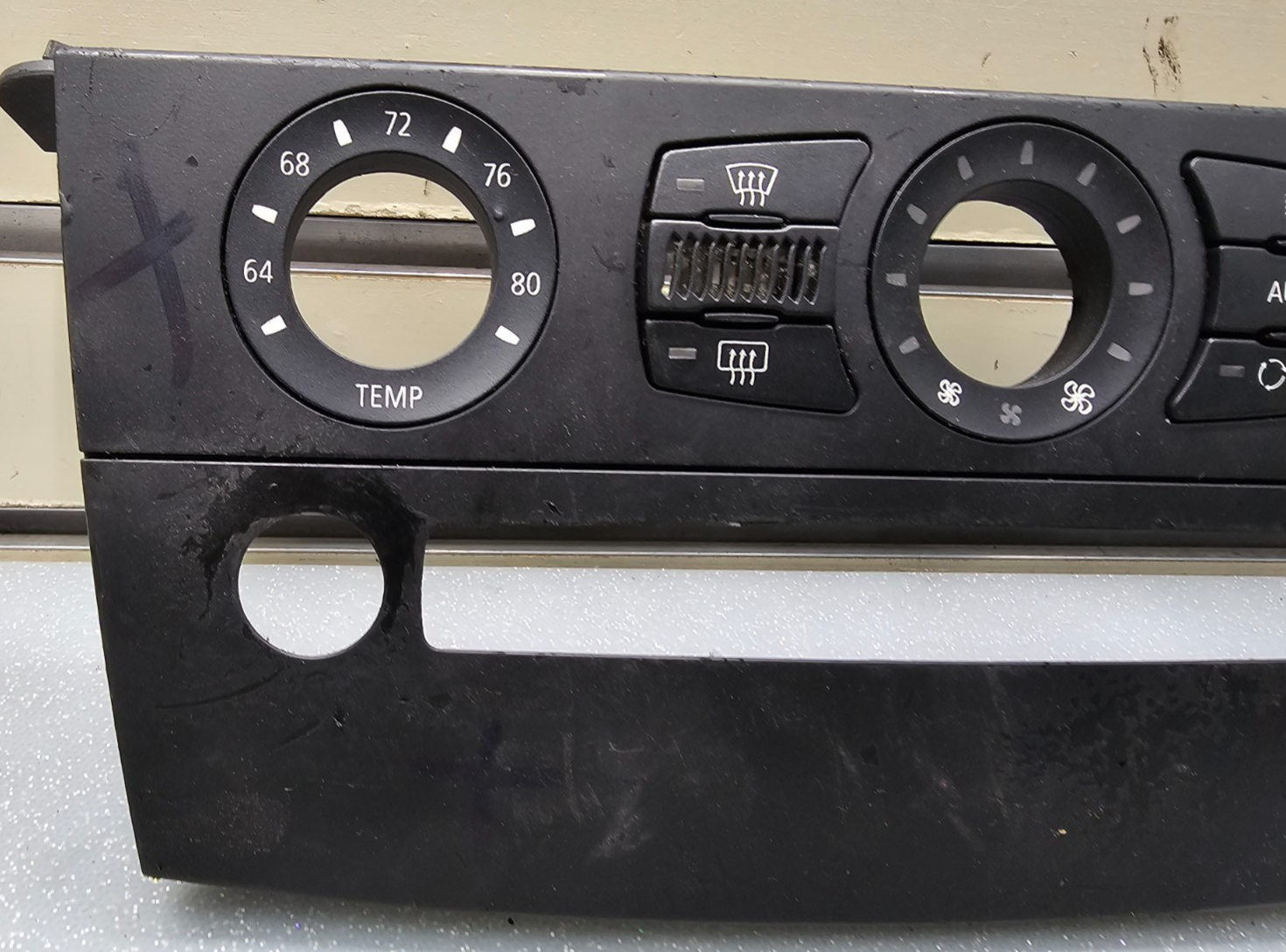 🔥04-10 BMW 525I 530I M5 DASH AC A/C HVAC HEATER CLIMATE TEMPERATURE CONTROL