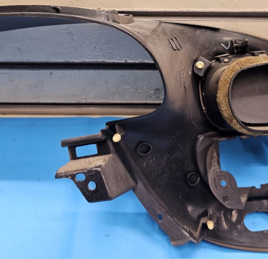 🔥97-03 Ford F150 Dash Speedometer Instrument CLUSTER Bezel Trim Panel Wood C13