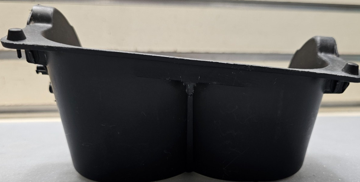 🔥02-06 CAMRY Center Console CUP DRINK HOLDER Assembly Driver Separator Black