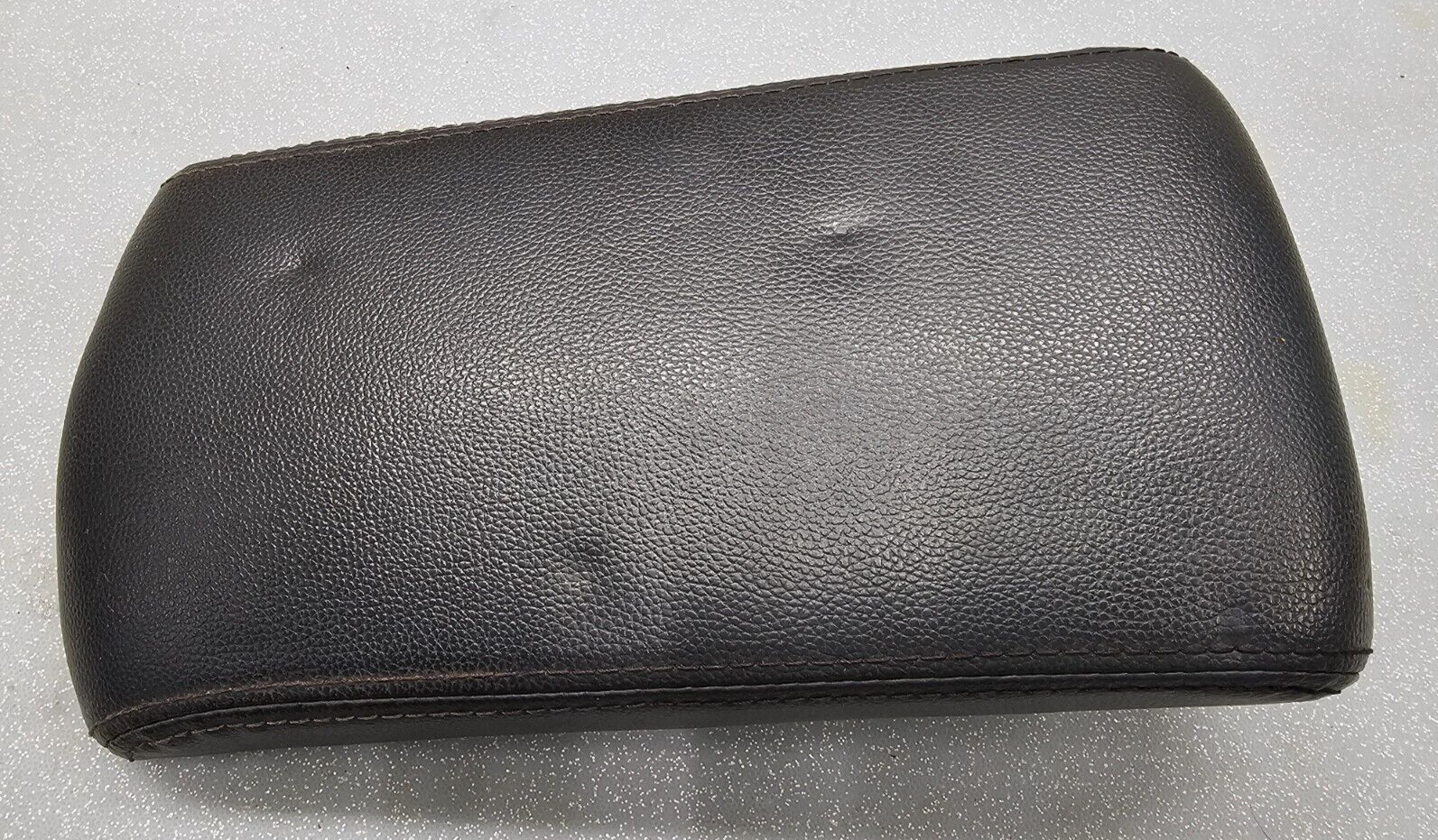 🔥08-13 Rogue Front Center Console Storage Arm Rest Lid Cover Leather Black OEM