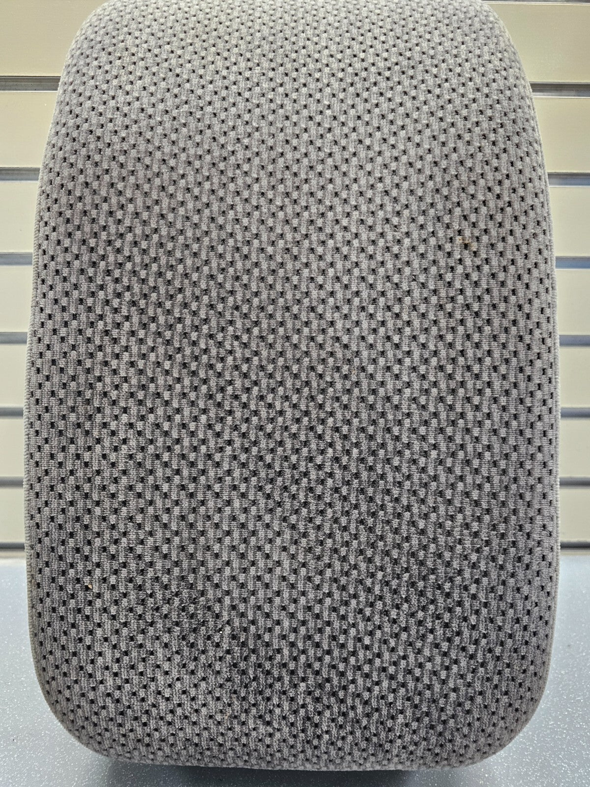 🔥97-03 Ford F150 Center Console JUMP SEAT Cloth/Leather Cup Holder LT GRAY JS6