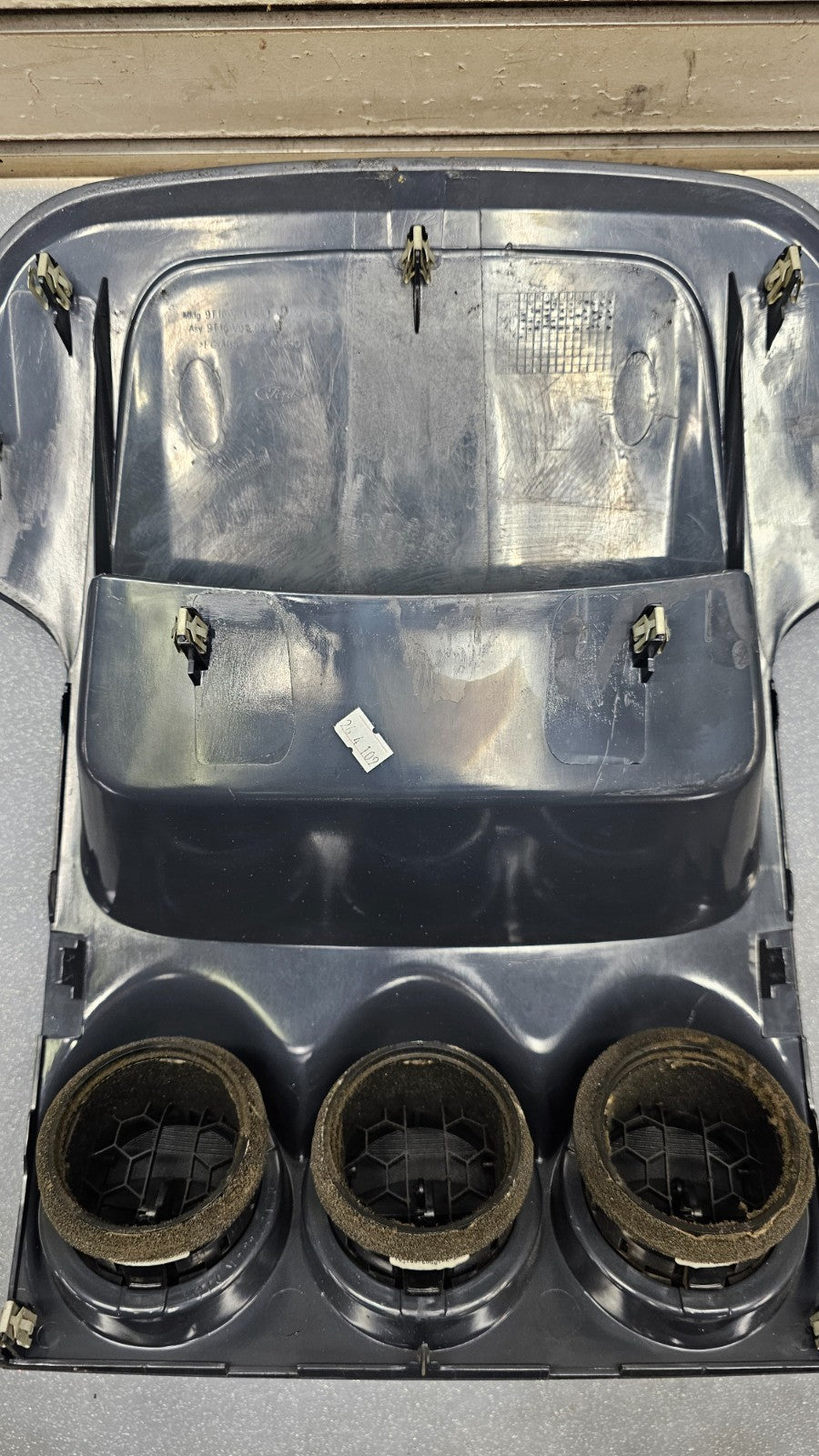 🔥10-13 Ford Transit Connect-Center Upper Dash Bezel W/Triple Vents OEM Black