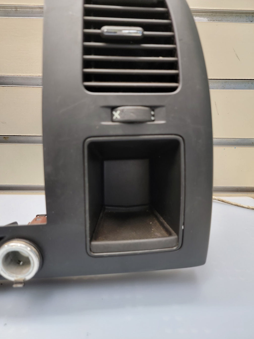 🔥07-14 Chevy Silverado SIERRA Center Dash Radio Bezel Climate Trim Dark Gray