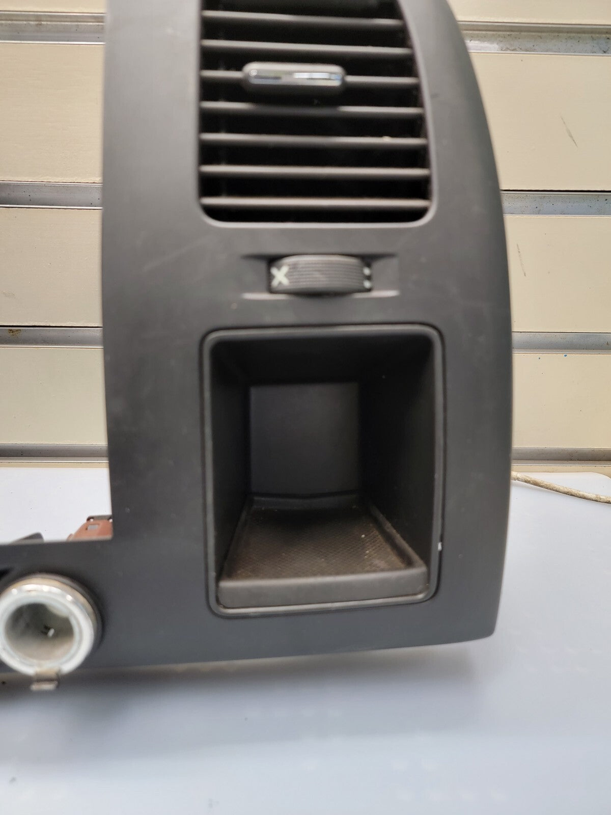 🔥07-14 Chevy Silverado SIERRA Center Dash Radio Bezel Climate Trim Dark Gray