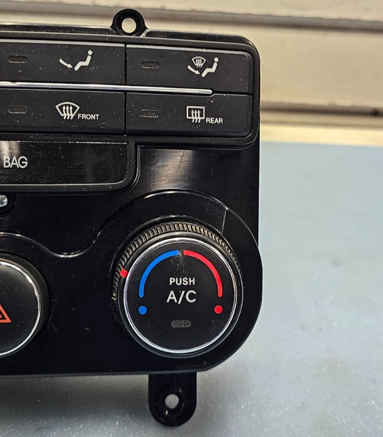 🔥09-12 ELANTRA Dash A/C HVAC AC Heater Climate Temperature Control Panel Black