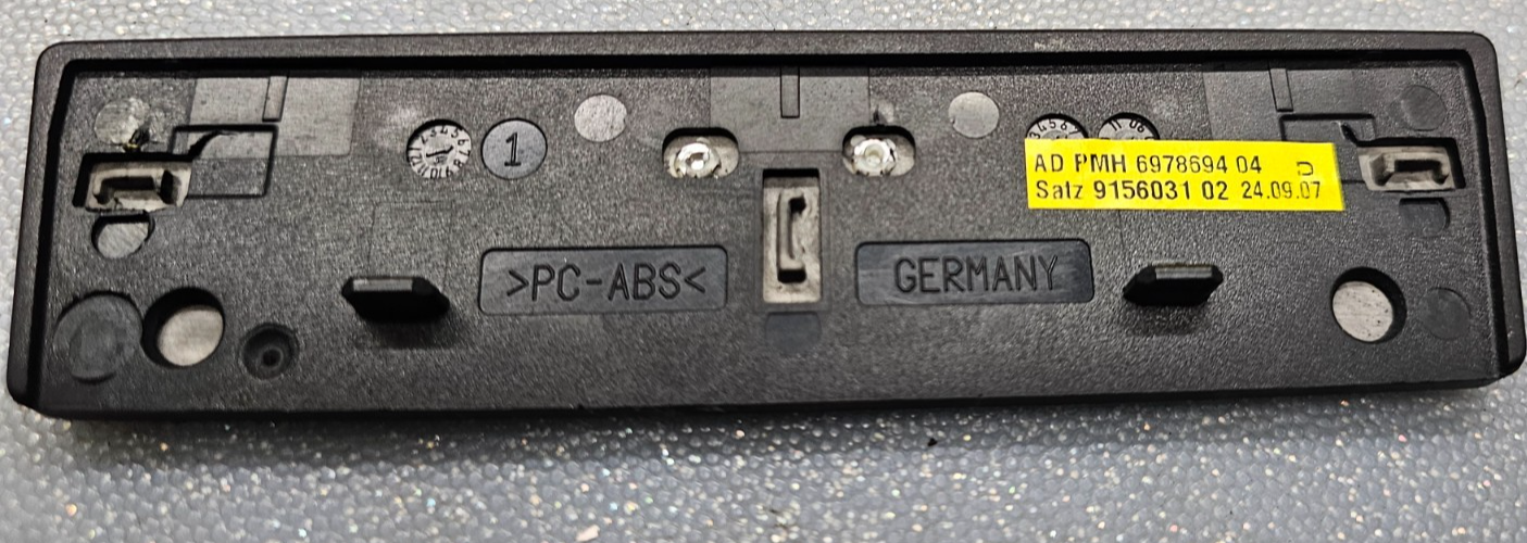 🔥08-10 BMW E60 5 Series Front Center Dash Wood Trim Cover Panel Oem