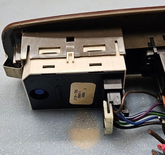 🔥97-99 CADILLAC DEVILLE FRONT RIGHT PASSENGER DOOR WINDOW SWITCH BLACK/WOOD