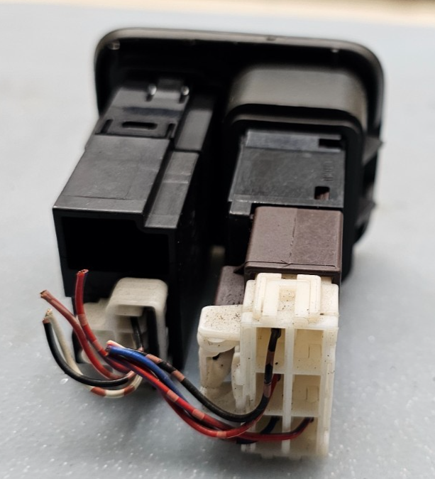 🔥97-01 Infiniti Q45 Dimmer/Traction Control TCS Off On Switch Panel Black OEM