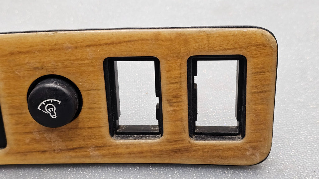 🔥97-01 ​Camry Dash Dimmer Power Mirror Control Switch Bezel Assembly Wood OEM