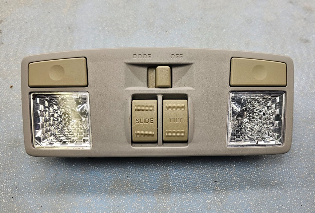 🔥04-09 MAZDA 3 6 RX8 CX-7 OVERHEAD ROOF CONSOLE DOME MAP LIGHT LAMP STORAGE TAN
