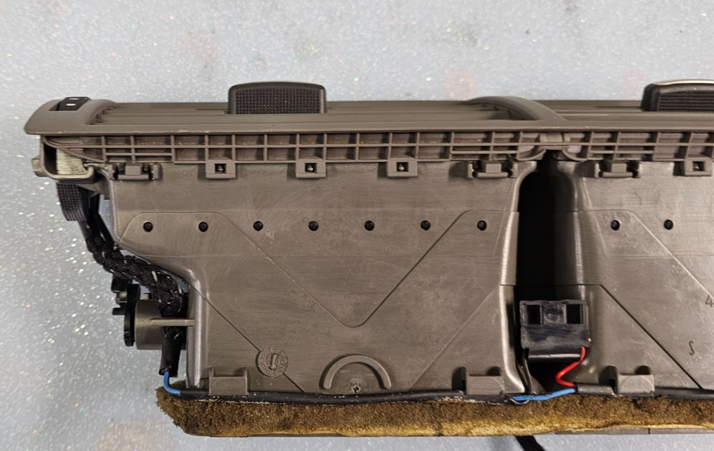 🔥02-08 Audi A4 S4 AVANT QUATRO CENTER DASH AC A/C HVAC AIR VENT HEATER GRAY