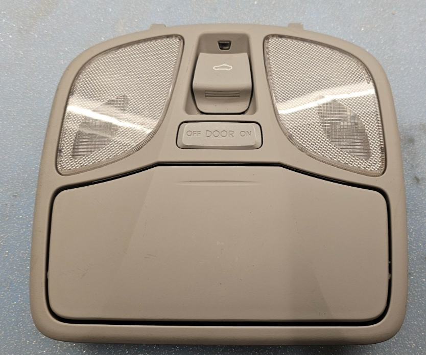 🔥2010-2013 Hyundai Sonata Overhead Console Dome Map Light Sunroof Switch Tan