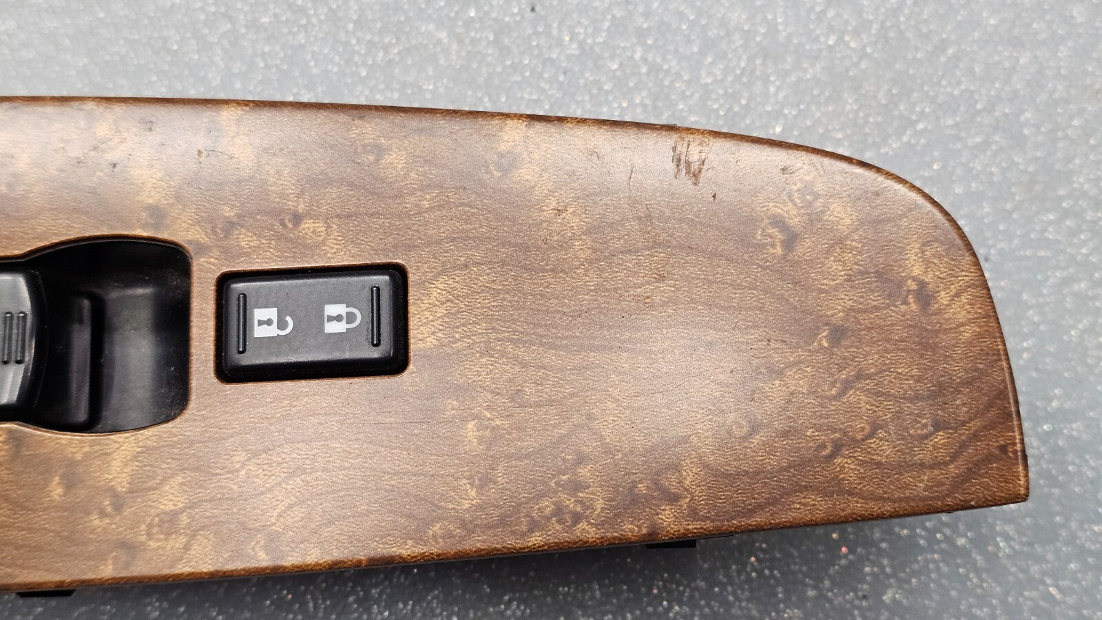 🔥07-12 NISSAN ALTIMA FRONT RIGHT PASSENGER DOOR WINDOW SWITCH LOCK WOOD OEM