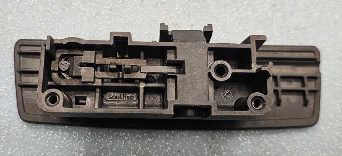 🔥07-10 Jeep Wrangler Mopar Glove Box Latch Compartment Door Handle BLACK OEM