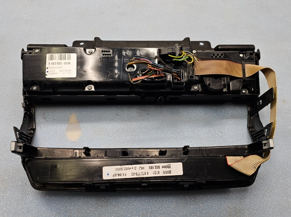 🔥07-10 BMW X5 E70 Dash AC Heater Climate Temperature HVAC Control Panel OEM