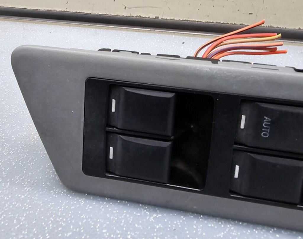 11-14 Chrysler 200 Compass Dakota Left Driver Master Power Window Switch Silver