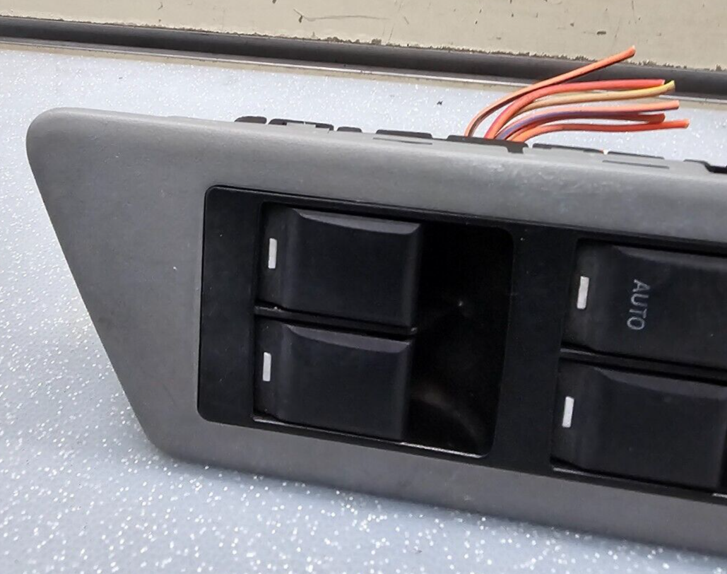 11-14 Chrysler 200 Compass Dakota Left Driver Master Power Window Switch Silver