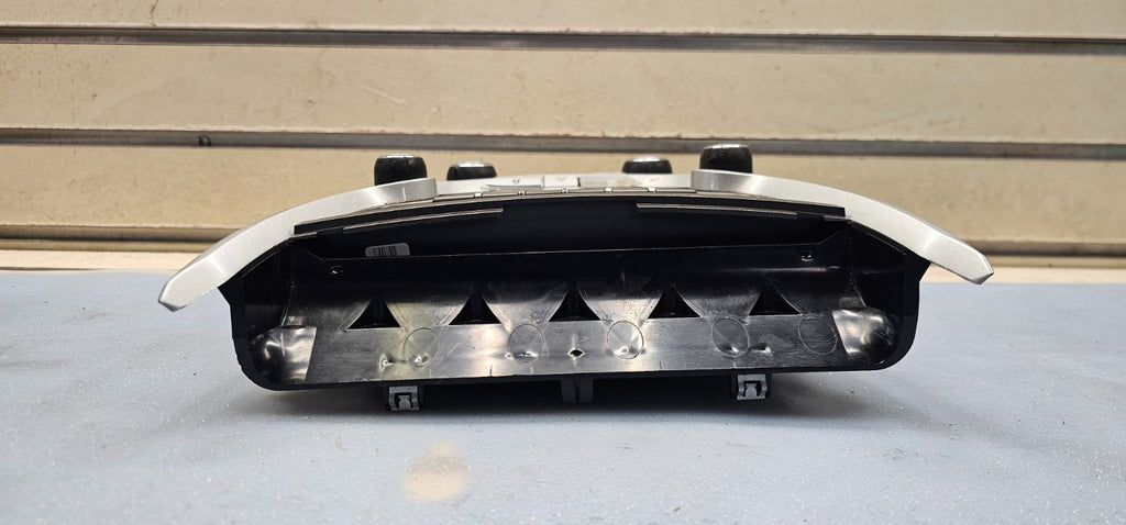 10-11 Equinox Terrain AM FM Radio Stereo Climate Control Trim Panel Bezel SILVER