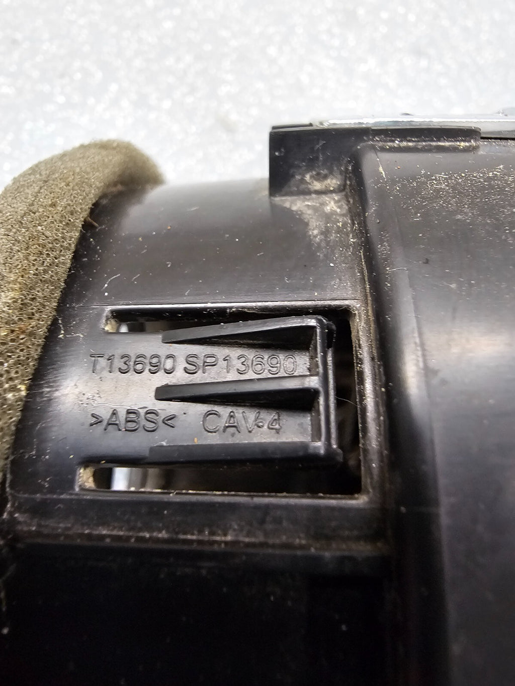 🔥09-14 Ford F-150 Dash A/C Air Vent Heater Filter Temperature BLACK OEM VT14