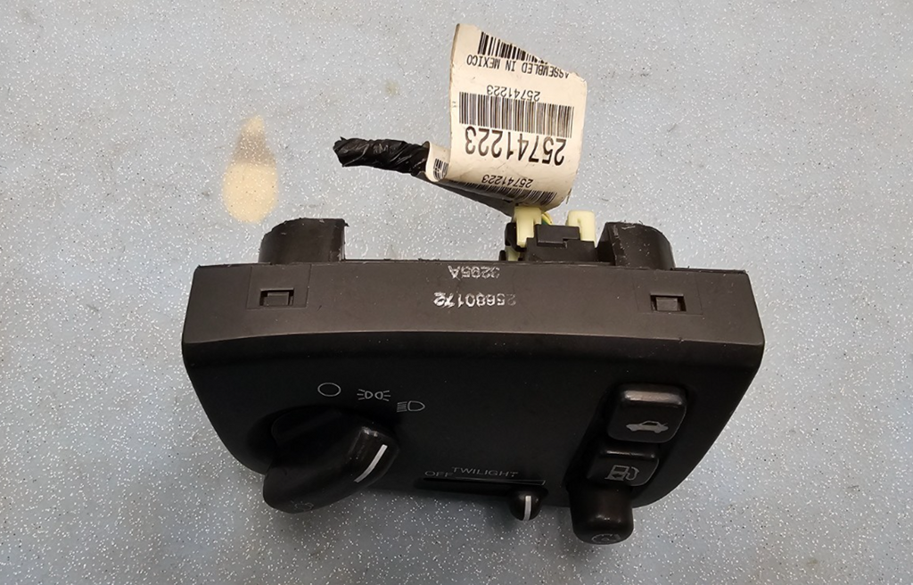 🔥00-05 Cadillac Deville Headlight Dimmer Switch Trunk Gas Door Assembly DK TAN