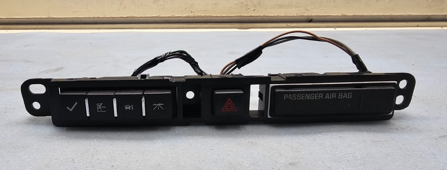 09-12 Chevrolet Traverse Center Dash Panel Hazard Control Switch Unit OEM SW55