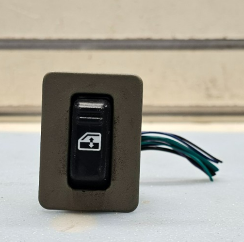 🔥99-02 Chevy Silverado SIERRA Power Window Switch Lock REAR Left/Right Tan WS3