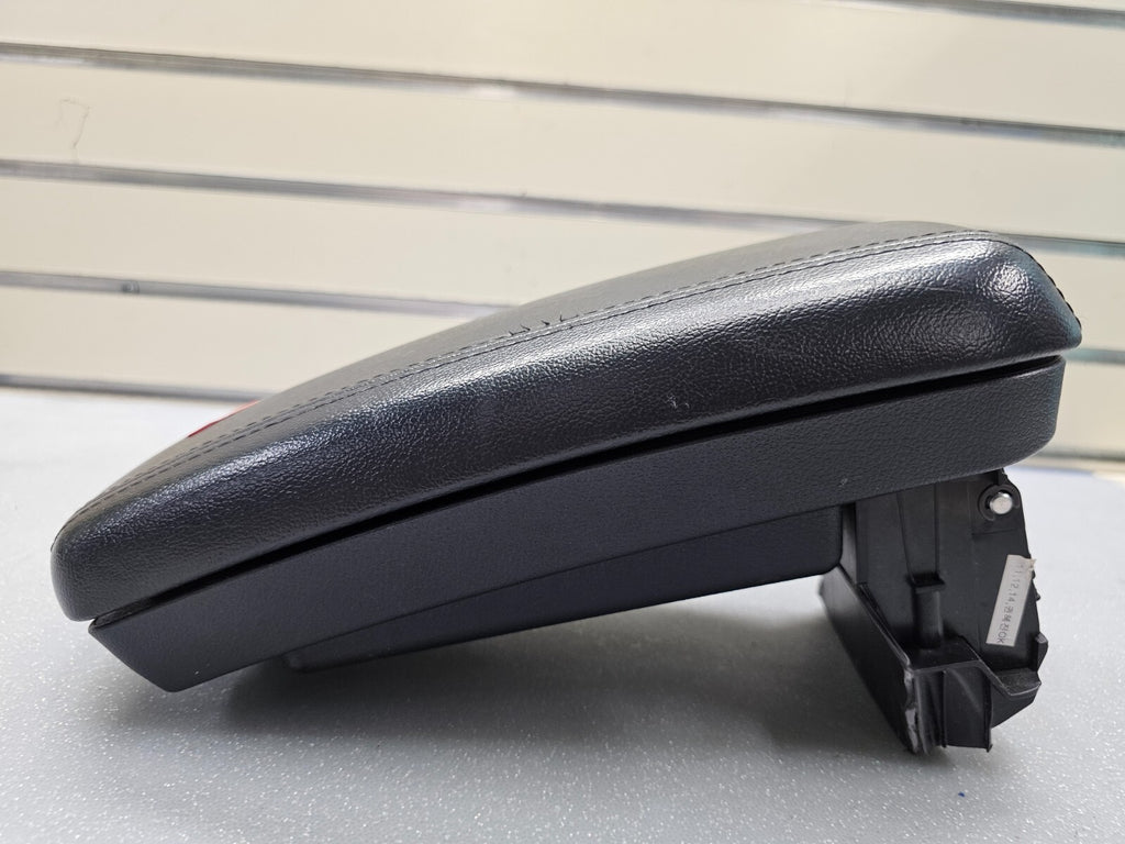 🔥2010-2013 Kia Forte Koup Center Console Leather Lid Arm Rest Storage Black OEM