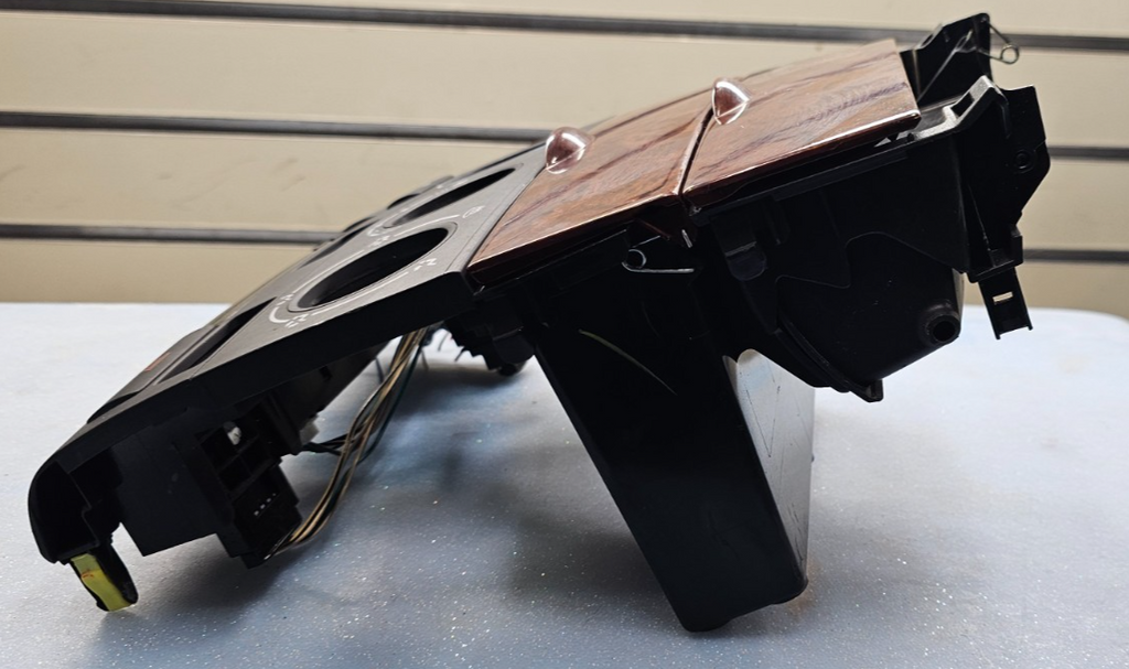 🔥03-08 TOYOTA COROLLA CENTER DASH CLIMATE CONTROL BEZEL TRIM PANEL WOOD OEM