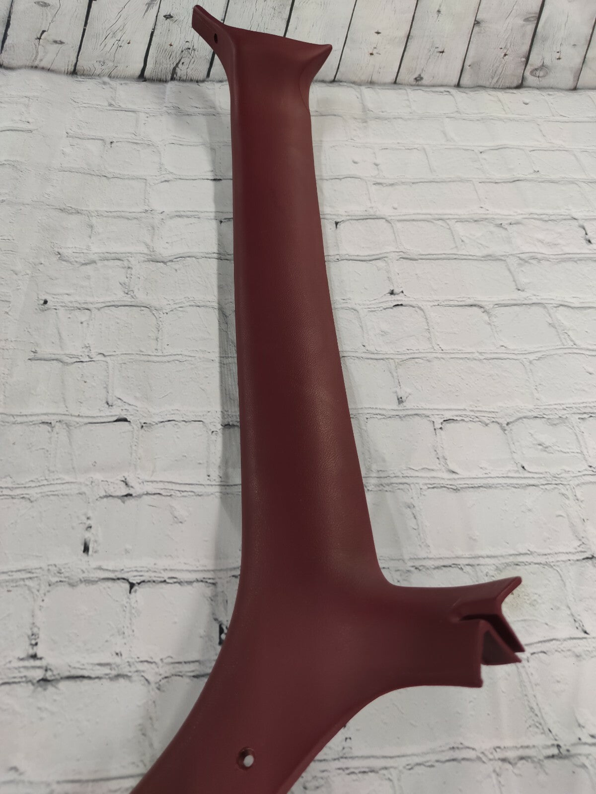 🔥92-96 Ford F150 F250 BRONCO A Pillar Passenger RIGHT Roof Trim Molding RED p1